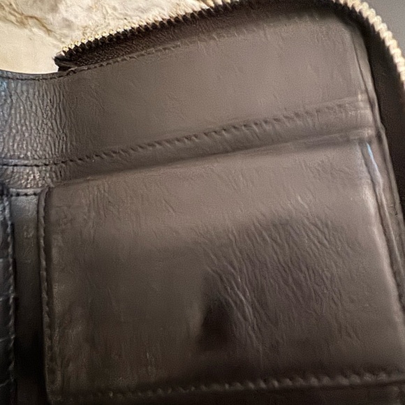 Yohji Yamamoto Black and Snakeskin Embossed Leather  Wallet - Picture 8 of 14